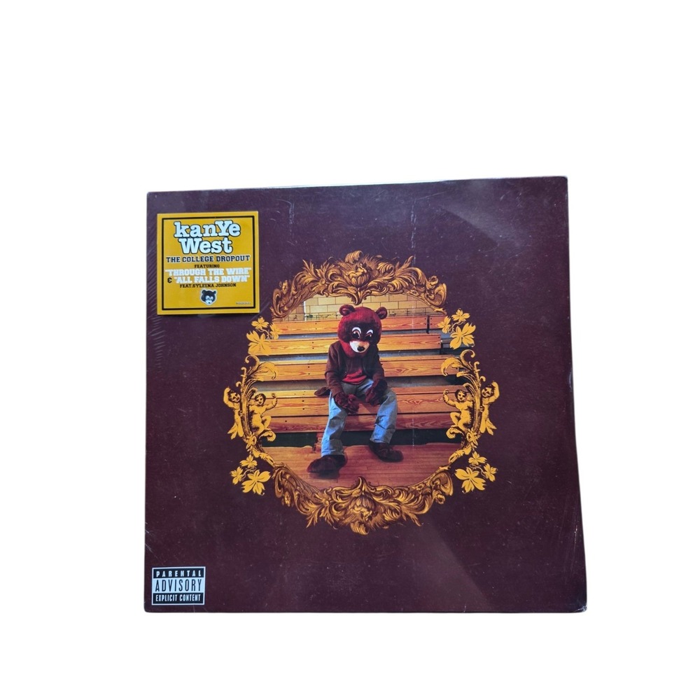 Kanye West The College Dropout 2LP Vinyl Limited Black 12" Record 2004NEW SEALED
